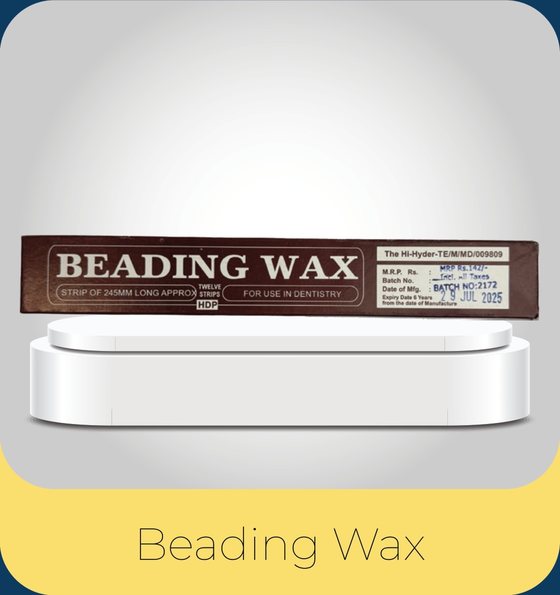 Hindustan Beading Wax strip pack
