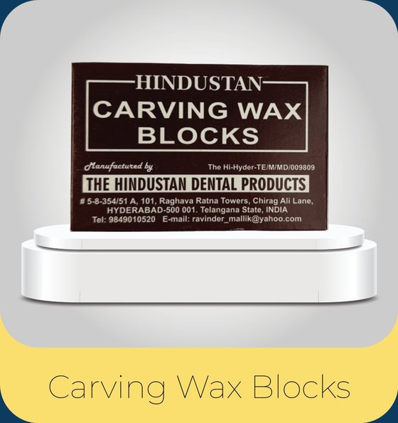 Hindustan Carving Wax Blocks pack