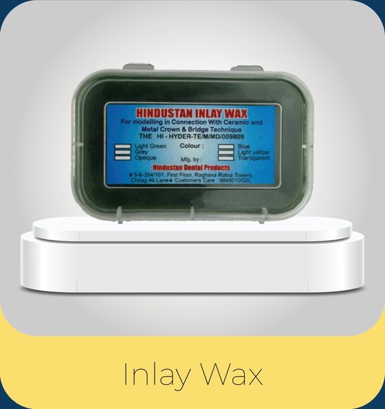 Hindustan Inlay Wax in its box
